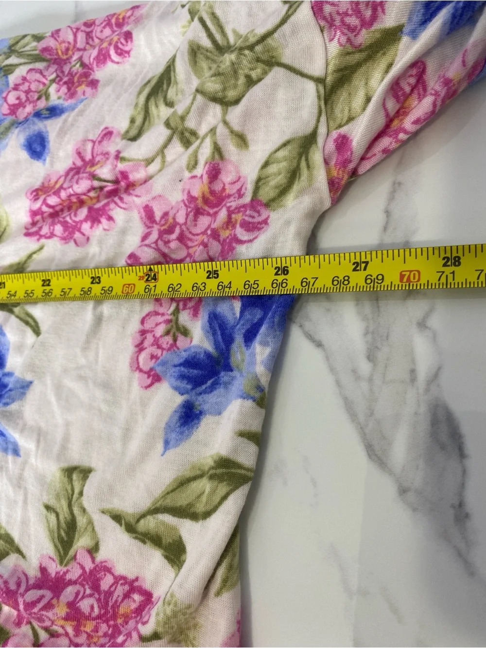 Tommy Bahama Women's Sleepwear Gown L/XL Floral Soft Pocket Comfy Stretch